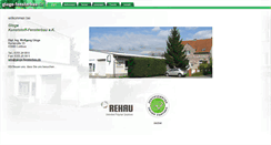 Desktop Screenshot of gloge-fensterbau.de